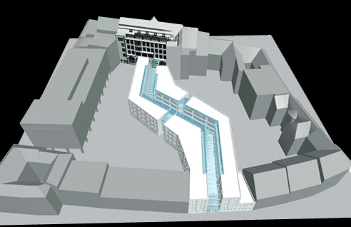 Lageplan Passagenhaus